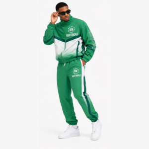 Conjunto Deportivo para Hombre, Nylon Liso, Personalizado, al por Mayor, Impermeable y Resistente al Viento, Chaqueta Deportiva Personalizada - Product Image 6