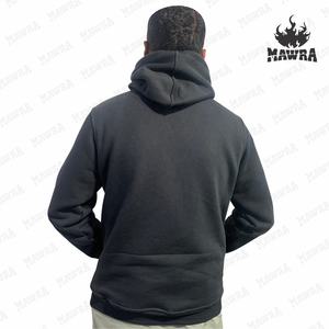 เสื้อฮู้ดผู้ชาย MAWRA MARTIAL ARTS ผ้าฝ้าย 100% ทรงหลวม ระบายอากาศได้ดี เหมาะสำหรับฤดูหนาว น้ำหนักมาก ลายเรียบ - Product Image 4