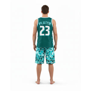 Nuevos Uniformes de Baloncesto Personalizados con Nombre de Equipo, a la Moda, en Línea, Manga Corta, 100% Poliéster, Venta Relámpago, Precio al por Mayor - Product Image 2