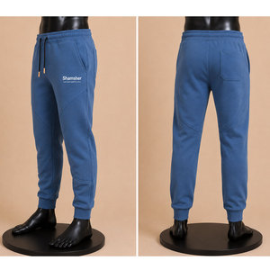 Pantalon de jogging décontracté pour homme en toile personnalisée, taille élastique, respirant, séchage rapide, style urbain, hiver - Product Image 2