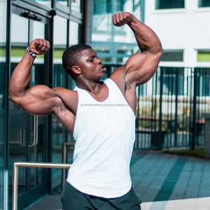 Débardeur de sport pour homme en coton de haute qualité, vêtements de sport pour la salle de sport, vêtements de sport actifs - Product Image 6