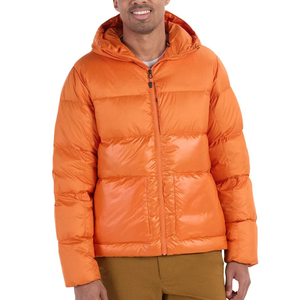 Chaqueta de Invierno Personalizada de Alta Calidad para Hombre, Chaqueta Ligera con Capucha, Chaqueta Acolchada Gruesa para Hombre, Logotipo Frontal, Repelente al Agua - Product Image 1