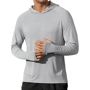 Camisa de Pesca para Hombre UPF 50, Estampada, Manga Larga, Transpirable, Spandex/Poliéster 180g, Jersey sin Costuras - Product Image 1