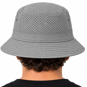 Chapeau Bob Unisexe Décontracté à Large Bord pour l'Extérieur, Casquette d'Été Élégante avec Logo Brodé HAWK BAWK - Product Image 6