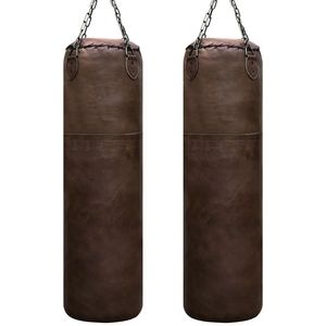 Sac de frappe en cuir véritable pour la boxe et le kick-boxing, qualité supérieure, personnalisable avec logo, vente en gros - Product Image 5