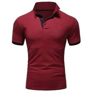 Chemise décontractée pour homme à manches longues en tissu tricoté 100 % coton, imprimée par transfert thermique, respirante, service OEM, position du logo sur le devant - Product Image 2