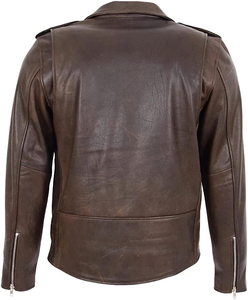Cheap Price New Stylish Lightweight Genuine <b>Leather</b> <b>Jacket</b> for Men-Vintage Style Breathable Autumn Comfortable - Product Image 4