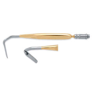 Écarteur nasal chirurgical Aufricht 20 cm avec éclairage à fibre optique en acier inoxydable, certifié CE - Product Image 5
