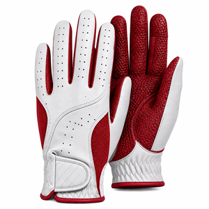 Gants de golf pour gaucher en cuir Cabretta véritable de haute qualité, flexibles, durables, respirants, pour le golf en plein air, en vente - Product Image 6