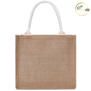Bolsa de Compras Ecológica de Yute con Interior Laminado para Protección - Product Image 2