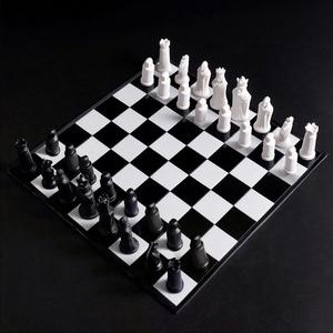 Copyright Version New Chess <b>Candle</b> Chess Game Chess Pieces King Queen Horse Gypsum <b>Candle</b> Silicone <b>Mold</b> - Product Image 2