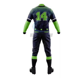 Uniforme de baseball personnalisé avec logo, respirant, en polyester léger, surdimensionné, tissu personnalisé de haute qualité, prix abordable pour hommes - Product Image 3
