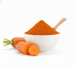 ผงแครอทออร์แกนิกแบบสเปรย์ดราย ไม่ใช่จีเอ็มโอ เบต้า-แคโรทีนธรรมชาติ (วิตามินพรีเซอร์คิวเรอร์) ไฟเบอร์ละลายน้ำได้ทันที ขนาด 80-100 เมช - Product Image 2