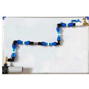 Waterboss 5LPM Plastic/PVC Flow Control Valve 15mm Blue Precision FCV High Pressure Industrial OEM Casting Equal Applications - Product Image 1