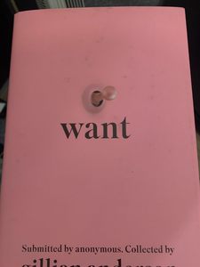 Want: Sexual Fantasies by Gillian Anderson paperback <b>book</b> bestselling for adult - Product Image 3