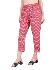 SAZU Floral Cotton <b>Kurta</b> Set with Chevron Print Pants Stylish Shirt-Collar Long Kurti for <b>Women</b> Floral Printed Ethnic Suit - Product Image 3