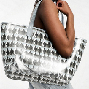 Fashion Floral Print Large Capacity Modern Soft PU Shoulder <b>Bag</b> Waterproof Lightweight Design OEM Custom Logo - Product Image 1