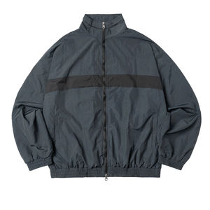 โรงงานผลิตซิปตามสั่ง เสื้อแจ็คเก็ตกันลมแบบมีฮู้ดสำหรับฤดูร้อนและกิจกรรมกลางแจ้ง ทำจากไนลอน ขายส่ง - Product Image 1