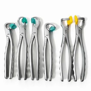 Juego de Fórceps Dentales de Alta Calidad para Extracción, Serie Pediátrica de Molares Estándar, 12 Piezas, Acero Inoxidable Alemán, Reutilizables y Autoclavables - Product Image 2