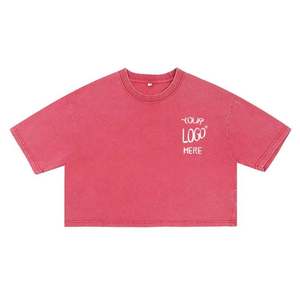 Ropa Deportiva de Verano de Alta Calidad para Mujer, Camisetas Cortas de Estilo Retro Vintage, Personalizadas para Mujer - Product Image 2