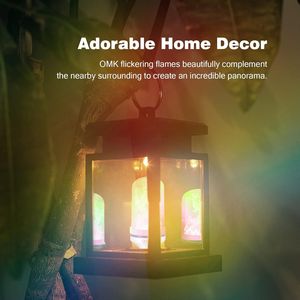 Lampadine LED a Effetto Fiamma ad Alta Efficienza Energetica (Confezione da 2) 4 Modalità di Sfarfallio Lampade Decorative con Effetto Fuoco Simulato Attacco E26 - Product Image 6