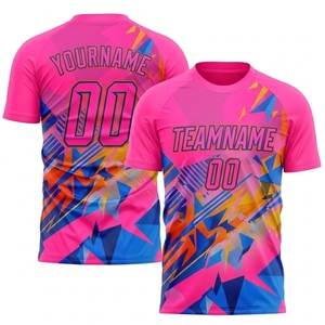 ชุดฟุตบอล เสื้อฟุตบอลแบบกำหนดเอง คุณภาพสูง โพลีเอสเตอร์ ชุดฟุตบอลชาย เสื้อฟุตบอล - Product Image 1
