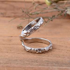 SHYAM JEWELRS Handmade <b>925</b> Sterling <b>Silver</b> <b>Silver</b> Plated Luxury Unisex Thumb Splint <b>Ring</b>-Adjustable MCP Joint Support for - Product Image 2