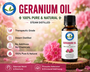 Standard / Customized Packaging 1 KG Geranium Essential Oil - For Beauty & Fragrance Formulations - Bulk Manufacturer from India - Product Image 2