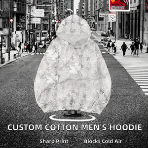 Sudaderas con Capucha para Hombre, 100% Algodón, Casuales, Digitales, con Logotipo Personalizado, Precio al por Mayor, Color Sólido, Alta Calidad, Transpirables, Estampadas - Product Image 2