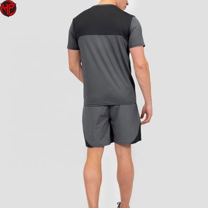 Men's Summer Two Piece <b>Sets</b> Quick Drying Sportswear Men's <b>Set</b> Short-Sleeved T-shirt <b>Set</b> and Sport Shorts <b>Set</b> - Product Image 2