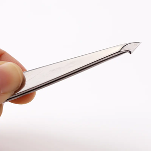 Pinzas Profesionales de Alta Precisión para Cejas, Pinzas de Acero Inoxidable Puntiagudas para Depilar, Rizador de Pestañas Postizas, para Bigote - Product Image 5