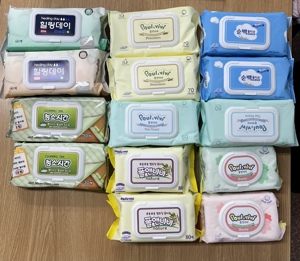 Lingettes humides pour bébé BabyBaby, non tissées, écologiques, antibactériennes, jetables, portables - Product Image 1
