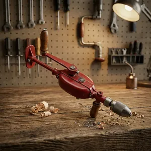 High Quality Carbon Steel Breast Drill Machine Easy-to-Work Manual Drill Machine Industrial & <b>DIY</b> Grade Manufactured in India - Product Image 3