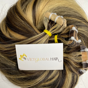 ผมมนุษย์แท้แบบเทป100% ผมแท้แบบชาวพม่าไม่เป็นขุยไม่พันกันผมสัตว์ - Product Image 2