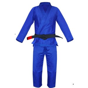 ชุดยูโด BJJ แบบสั่งทำพิเศษ ผ้าฝ้าย 100% ทอแบบเพิร์ลวีฟ ปักโลโก้ แพทช์ปักลาย ศิลปะการต่อสู้ ทนทาน ยืดหยุ่น ระบายอากาศได้ดี OEM - Product Image 1