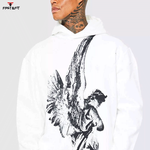 Ensemble de survêtement décontracté à capuche unisexe de haute qualité, imperméable, coupe-vent, solide, personnalisé, 100% coton, léger et respirant - Product Image 5