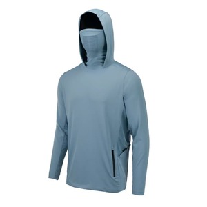 Sudaderas y Camisetas de Pesca Unisex de Secado Rápido UPF50 de Manga Larga con Protección UV Personalizada, Impermeables, Transpirables, de Spandex/Poliéster - Product Image 1