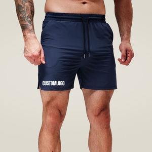 Shorts de sport personnalisés avec logo, shorts d'entraînement pour hommes, shorts extensibles pour l'entraînement, fournisseur en gros aux États-Unis, marque privée - Product Image 4