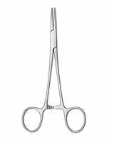 Handgereedschap Muggenforceps Staal Handmatig Huisdierharenklem Visserij Klemtang Epilatiegereedschap Gebogen Rechte Punt 12,5 16 18cm