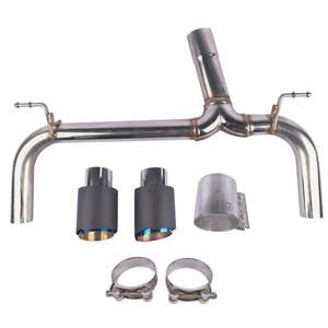 2012-2016 pour BMW 335i F30 435i F32 Tuning Systèmes d'échappement Kit de silencieux arrière d'essieu avec embout en carbone - Product Image 1