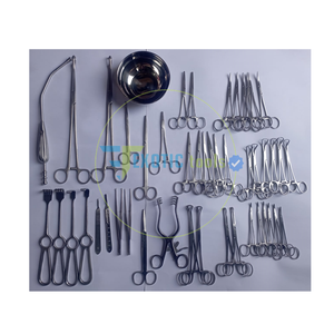 Ensemble d'instruments de chirurgie générale tendance et en promotion, outils chirurgicaux de salle d'opération de haute qualité, acier inoxydable résistant à la rouille - Product Image 1