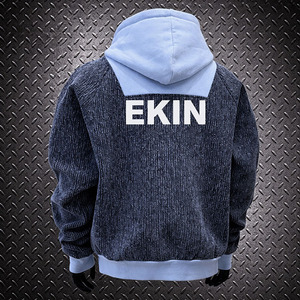 Sudadera con Capucha para Hombre Ekin Impex, Suministro al por Mayor, Ropa de Trabajo Premium, Cuello Alto con Bolsillo, Panel con Motivo Artístico, Tienda Boutique, Suave - Product Image 2
