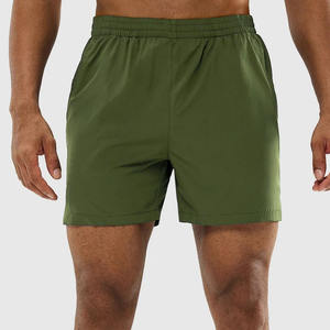 Pantalones Cortos Deportivos para Hombre con Logotipo Personalizado, Secado Rápido, Transpirables, para Correr, Entrenamiento, Fitness, con Cierre de Cordón, OEM, ODM, Venta al Por Mayor - Product Image 4
