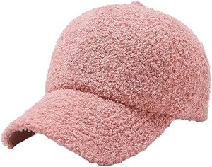 Wholesale Cotton Teddy Fleece Embossed Distressed Trucker Cap Unisex Warm Winter <b>Sherpa</b> Baseball <b>Hat</b> Solid Pattern Custom Logo - Product Image 2