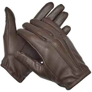 Gants longs en cuir de mouton véritable pour femme, pour la conduite et les soirées en extérieur, importés - Product Image 3
