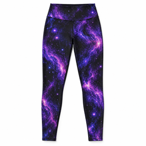 <b>Womens</b> <b>Navy</b> Crossover Waist <b>Leggings</b> Blue Contour Seams Full Length Yoga Pants Gym Training Activewear Custom Wholesale Apparel - Product Image 6