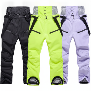 Pantalones de Esquí Impermeables de Alta Calidad para Hombre y Mujer, Pantalones de Snowboard para Invierno, Resistentes al Viento, Térmicos, con Tirantes - Product Image 5