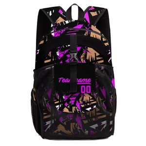Sac à dos de sport en nylon personnalisé de grande taille avec compartiment séparé pour chaussures, pour volley-ball, football, basketball - Product Image 5