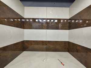 Diseño de mármol Statuario Carrara 600x1200mm GVT PGVT, baldosa vitrificada esmaltada, baldosa de porcelana con aspecto de mármol de diseño, para interiores modernos. - Product Image 2