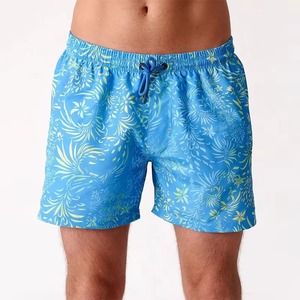 Short de bain pour homme 2026 à séchage rapide, avec doublure en maille respirante, vêtement décontracté d'été avec taille élastique ajustable - Product Image 3